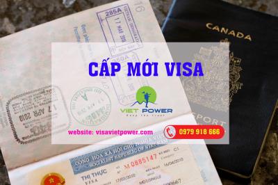 Cấp mới Visa